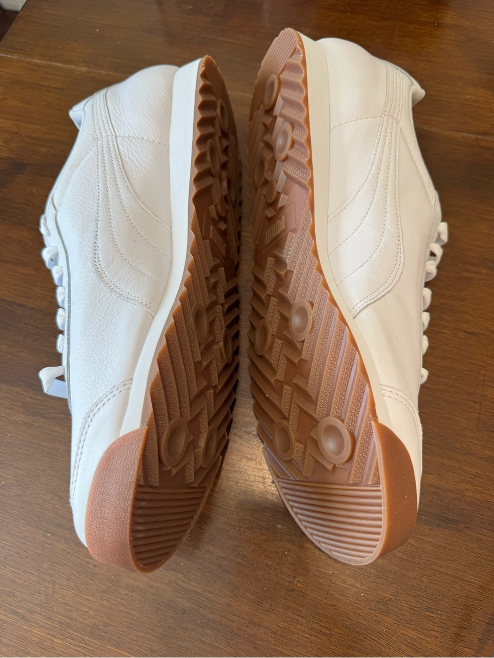 Puma Roma Classic Gum 366408-01 Sneakers White Team Gold Gum NWB Men’s Size 13 - Picture 4 of 7